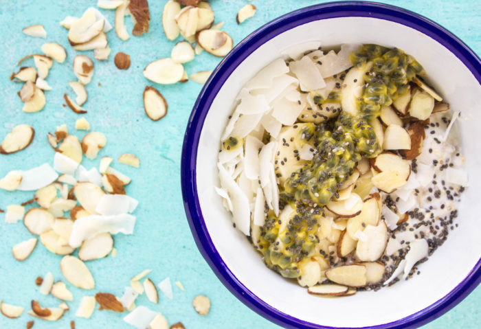 tropical breakfast bowl